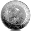 1992 10 oz Silver Australian Kookaburra Perth Mint .999 Fine BU
