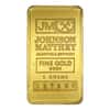 5 gram Johnson Matthey Gold Bar .9999 Fine