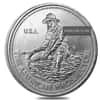 1/4 oz Engelhard Prospector Silver Round .999 Fine (Random Year)