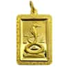 0.44 oz Year of The Snake Gold Bar Pendant .9999 Fine