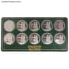 10 x 1/10 oz Johnson Matthey Lewis & Clark .9995 Fine Palladium Round (In Assay)