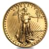 1986 1/2 oz $25 Gold American Eagle First Day of Issue Oct 20 1986 w/Official Mail Stamp