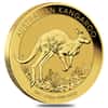 2017 1/10 oz Australian Gold Kangaroo Perth Mint Coin .9999 Fine BU (In Capsule)