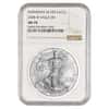 2008-W 1 oz Burnished Silver American Eagle $1 Coin NGC MS 70