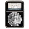  2012 1 oz Silver American Eagle $1 Coin NGC MS 70 Early Releases Retro Holder