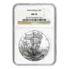 2010 1 oz Silver American Eagle $1 Coin NGC MS 70