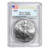 2009 $1 Silver American Eagle PCGS MS 70 - First Strike