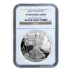 2010 W 1 oz Silver American Eagle $1 Coin NGC PF 69 UCAM 