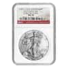 2011 $1 Silver American Eagle NGC MS 70 - Early Releases (25th Eagle Anniversary)