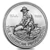 1986 Engelhard American Prospector 1oz .999 Fine Silver Round – Eagle Reverse Design