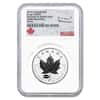 2015 1 oz Silver Canadian Maple Leaf E=mc2 Privy NGC PF 69 - Early Releases