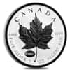 2015 1 oz Silver Canadian Maple Leaf E=mc2 Privy Reverse Proof $5 Coin
