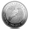 2015 1 Kilo Silver Australian Kookaburra .999 Fine BU