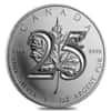 2013 1 oz Canadian 25th Anniversary Silver Maple Leaf Coin (25-Coin Tube)