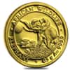 2016 Somalian 1/2 gram Gold African Elephant BU 20 Shillings (In Capsule)