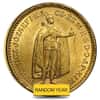 1892-1915 Hungary Gold 20 Korona XF/AU (Random)