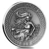 2016 2 oz Cook Islands Silver Norse Gods Sif Ultra High Relief Antiqued w/COA (In Capsule)