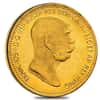 1908 Austria Gold 20 Corona 60th Anniversary UNC AGW .1960 oz