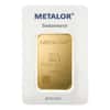 100 gram Metalor Gold Bar .9999 Fine (In Assay)
