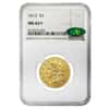 1813 $5 Capped Bust Half Eagle Gold Coin NGC MS 62+