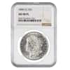 1890-CC Silver Morgan Dollar NGC AU 58 PL
