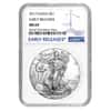 2017 1 oz Silver American Eagle $1 Coin NGC MS 69 Early Releases
