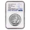 2017 Great Britain 1 oz Silver Britannia Coin NGC MS 70 Early Releases