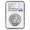 2017 Great Britain 1 oz Silver Britannia Coin NGC MS 69 Early Releases