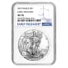 2017 1 oz Silver American Eagle $1 Coin NGC MS 70 Early Releases