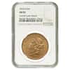 1876 S $20 Liberty Head Gold Double Eagle Coin NGC AU 53