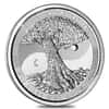 2017 10 oz Silver Canadian Tree of Life $50 Coin (In Cap)