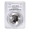 2017 1 oz Silver JFK Solomon Islands PCGS MS 70 First Strike (US Flag JFK Label)