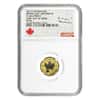 2015 1/10 oz Gold Canadian Maple Leaf E=mc2 Privy NGC PF 69 FDOI