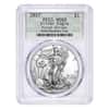 2017 1 oz Silver American Eagle $1 Coin PCGS MS 69 First Strike (Doily)