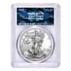 2017 1 oz Silver American Eagle $1 Coin PCGS MS 70 First Strike (Aquatic Army Camo)