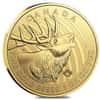 2017 1 oz Canadian Gold Elk - Call of the Wild $200 .99999 Fine Gold (In Assay) 