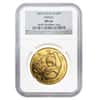 1985 1 oz Gold China Panda 100 Yuan NGC MS 66