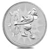 2017 1 oz Niue Silver $2 Disney Steamboat Willie PCGS MS 69 First Strike