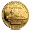 1980 Canada 1 oz Gold Round JM Edward VII Beaver/Castor (w/Box & COA)