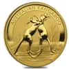 2010 1 oz Australian Gold Kangaroo Perth Mint Coin .9999 Fine BU In Cap