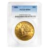 1896 $20 Liberty Head Double Eagle Gold Coin PCGS MS 61