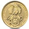 2017 Great Britain 1/4 oz Gold Queen's Beasts (Griffin) Coin .9999 Fine BU