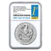 2017 Great Britain 2 oz Silver Queen's Beast (Red Dragon) Coin NGC MS 70 First Day of Issue