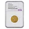 1836 $5 Classic Head Half Eagle Gold Coin NGC AU Details