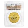 1980 1 oz Canadian Gold Maple Leaf $50 PCGS MS 69 (Carson City Cache Label)