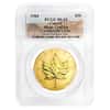 1984 1 oz Canadian Gold Maple Leaf $50 PCGS MS 69 (Carson City Cache Label)