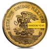 20 Pesos Mexican Gold Coin (Random Year, Abrasions)