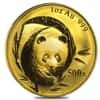 2003 1 oz China Gold Panda 500 Yuan NGC MS 69 - Mirrored Bamboo
