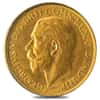 1918-M Gold Australia Sovereign George V Coin NGC AU Details