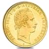 Austrian Gold 1 Ducat .1106 AGW AU/BU (Random Year, 1860-1865)
